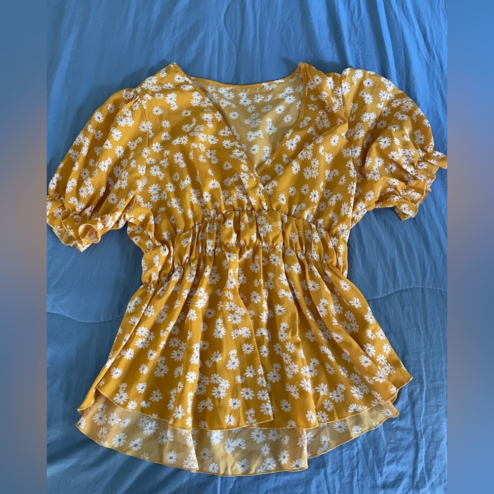 Flowery Blouse